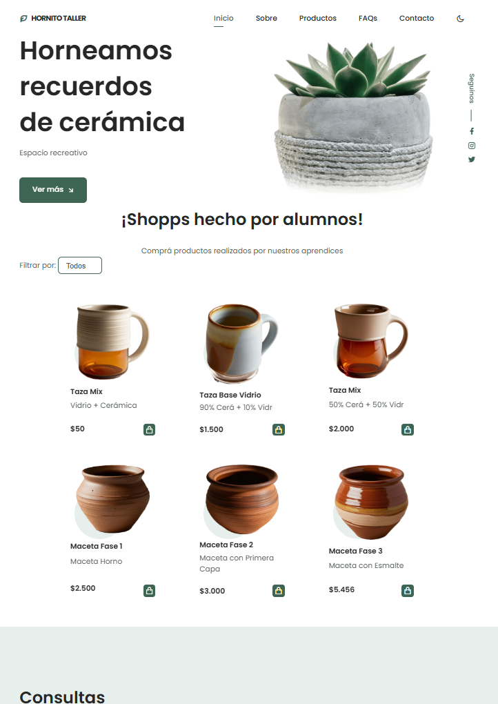 Taller de Cerámica